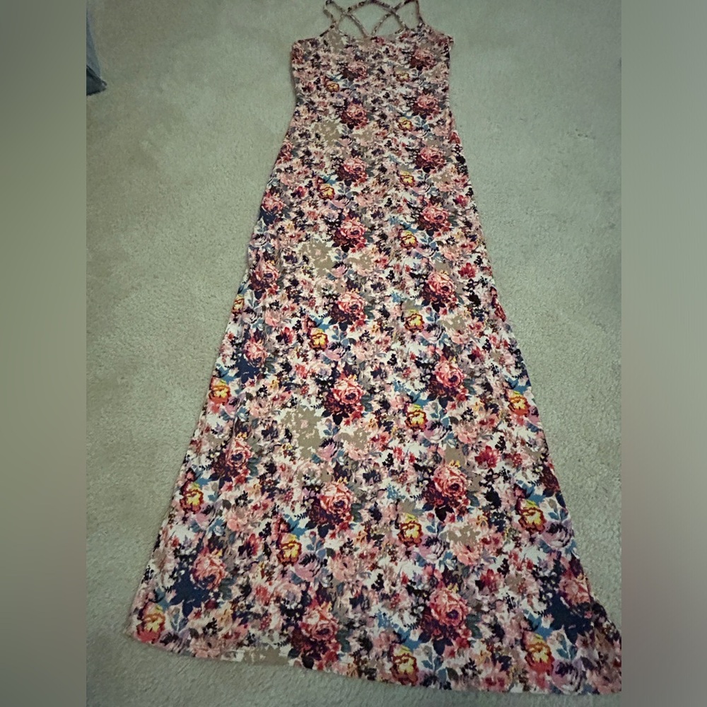 Women’s Xhiliration Floral Maxi Dress
